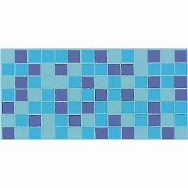 بلاط مسابح 12×24×0.9 سم - أزرق — بلاط وسيراميك