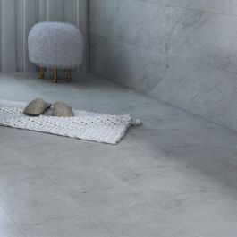 بلاط أرضيات 30×30×0.9 سم - رمادي حجري — بلاط وسيراميك