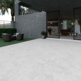 بلاط أرضيات خارجي 40×80×1.4 سم - رمادي فاتح - FT 171-13903 — بلاط وسيراميك