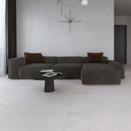 بلاط أرضيات بورسلان 60×120×1.0 سم - رمادي فاتح - GP-GSL 251-14089 — بلاط وسيراميك