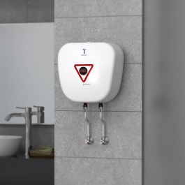 سخان مياه كهربائي 10 لتر مربعة بشاشة رقمية - QUAD — مواد بناء