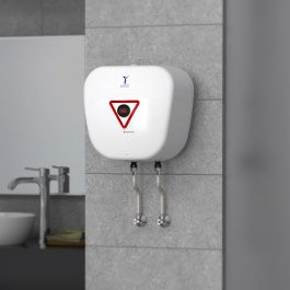 سخان مياه كهربائي 15 لتر مربعة بشاشة رقمية - QUAD — مواد بناء