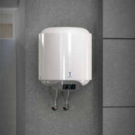 سخان مياه كهربائي ذكي 50 لترعامودي - SMART Wi-Fi — مواد بناء