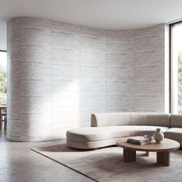 صفائح طينية جدارية مرنة (ترافرتين) 120×60 سم - 130661750000100 — بلاط وسيراميك
