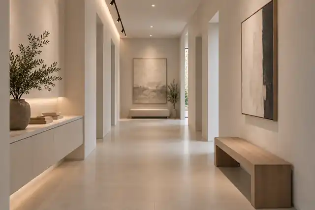 ممر عرض بطراز مينيمال